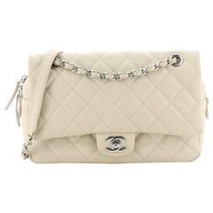 Chanel Easy Flap Bag Quilted Caviar Medium 