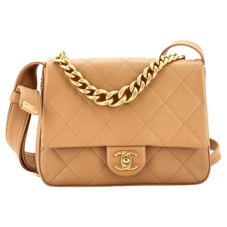 Chanel Calfskin Flap Bag - 221 For Sale on 1stDibs