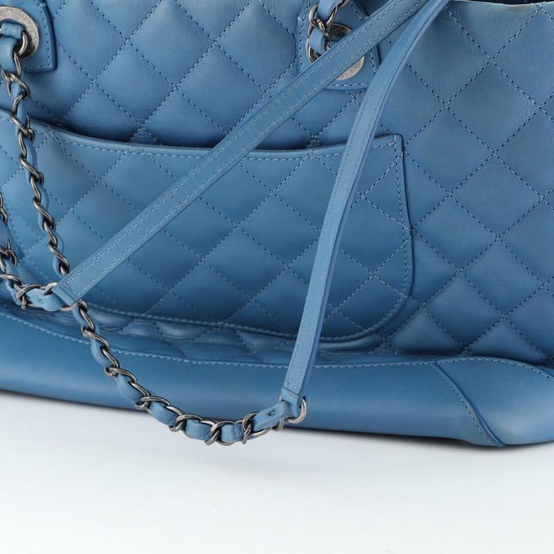 Chanel Easy Shopping Tote Quilted Calfskin Small 1