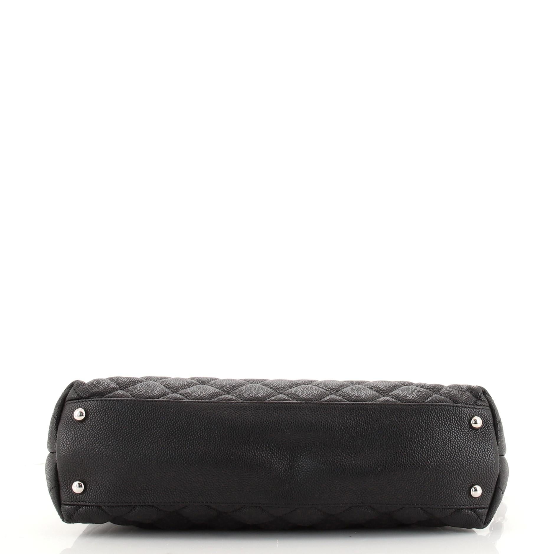 Chanel Easy Tote Gesteppt Kaviar Groß für Damen oder Herren