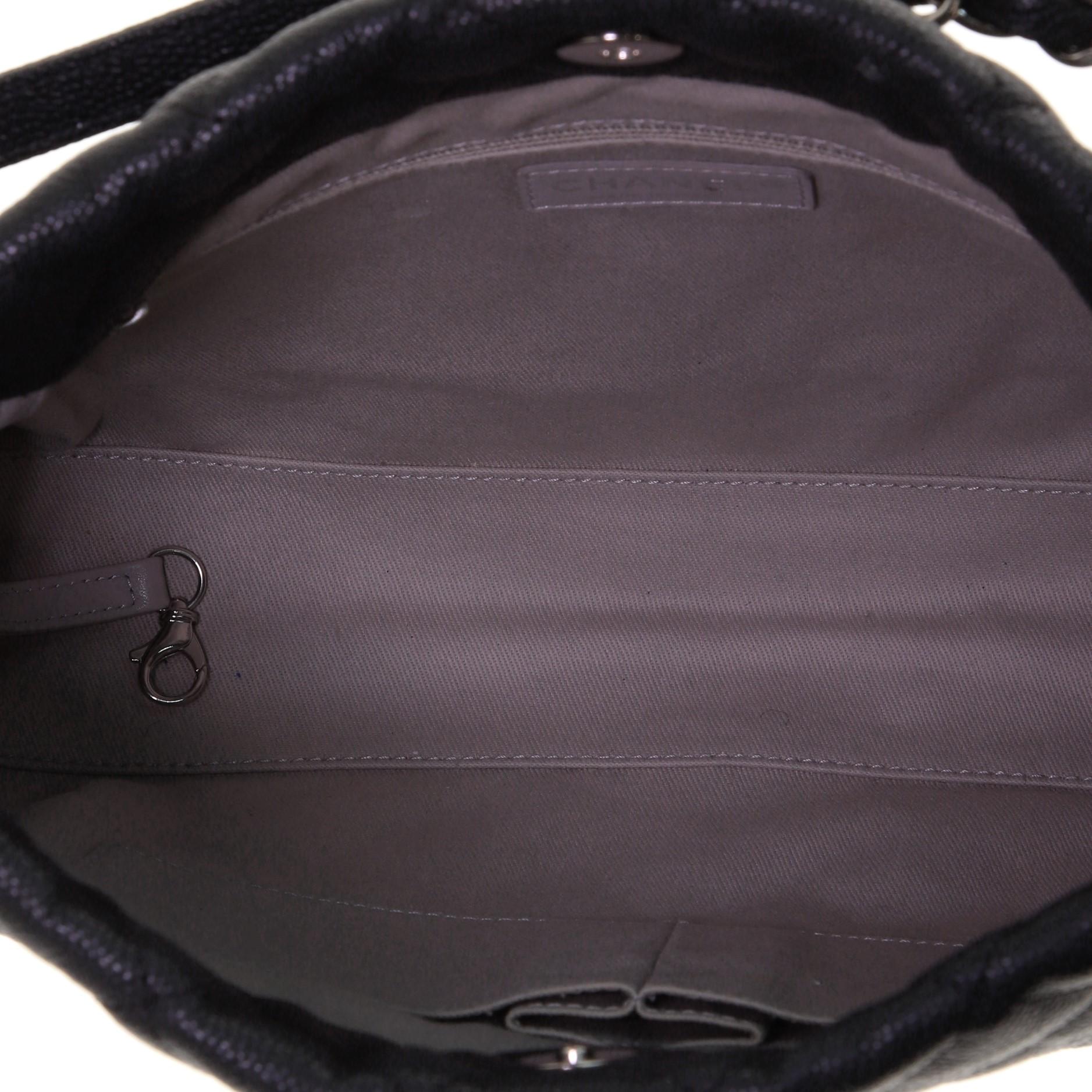 Chanel Easy Tote Gesteppt Kaviar Groß 1