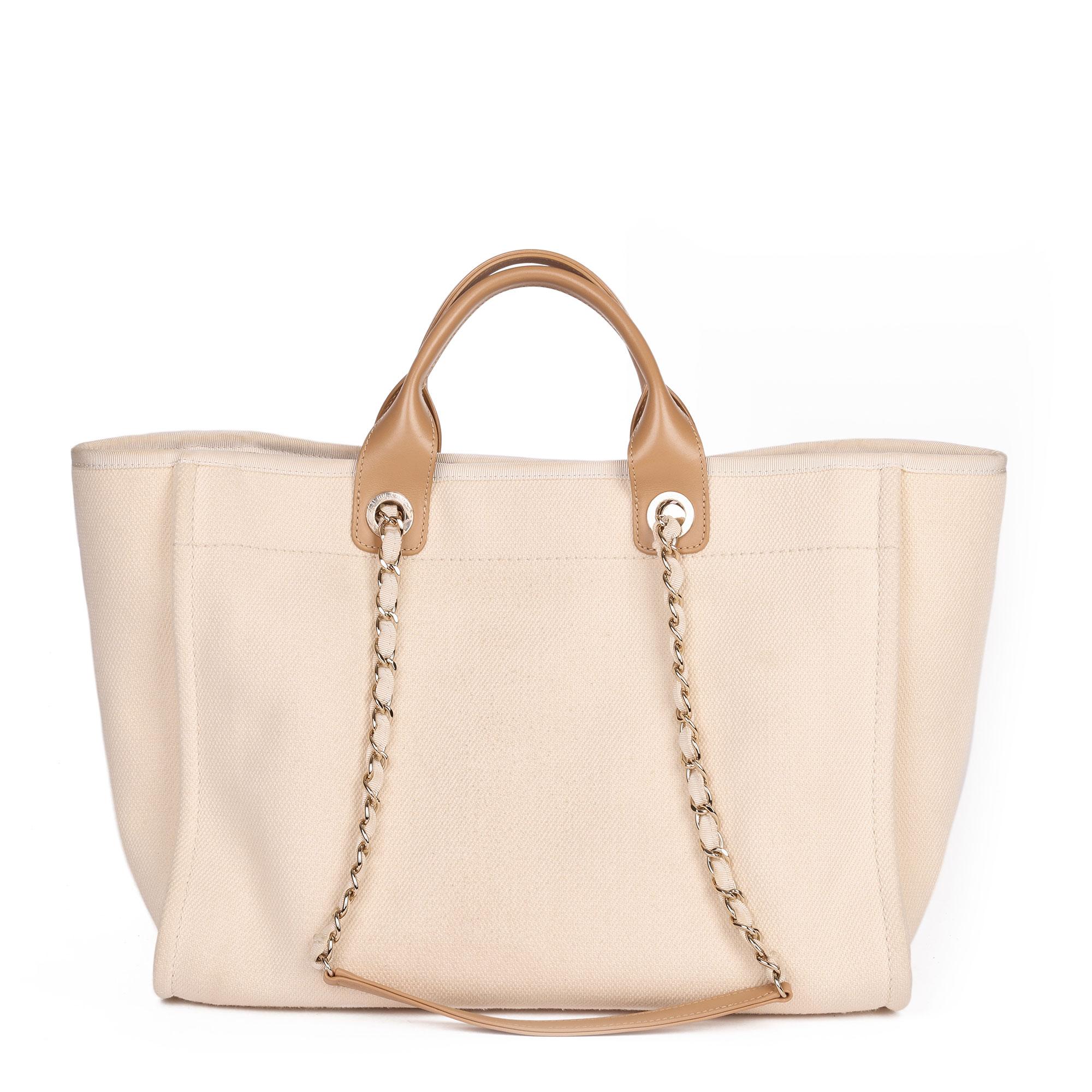 chanel deauville tote with pearls