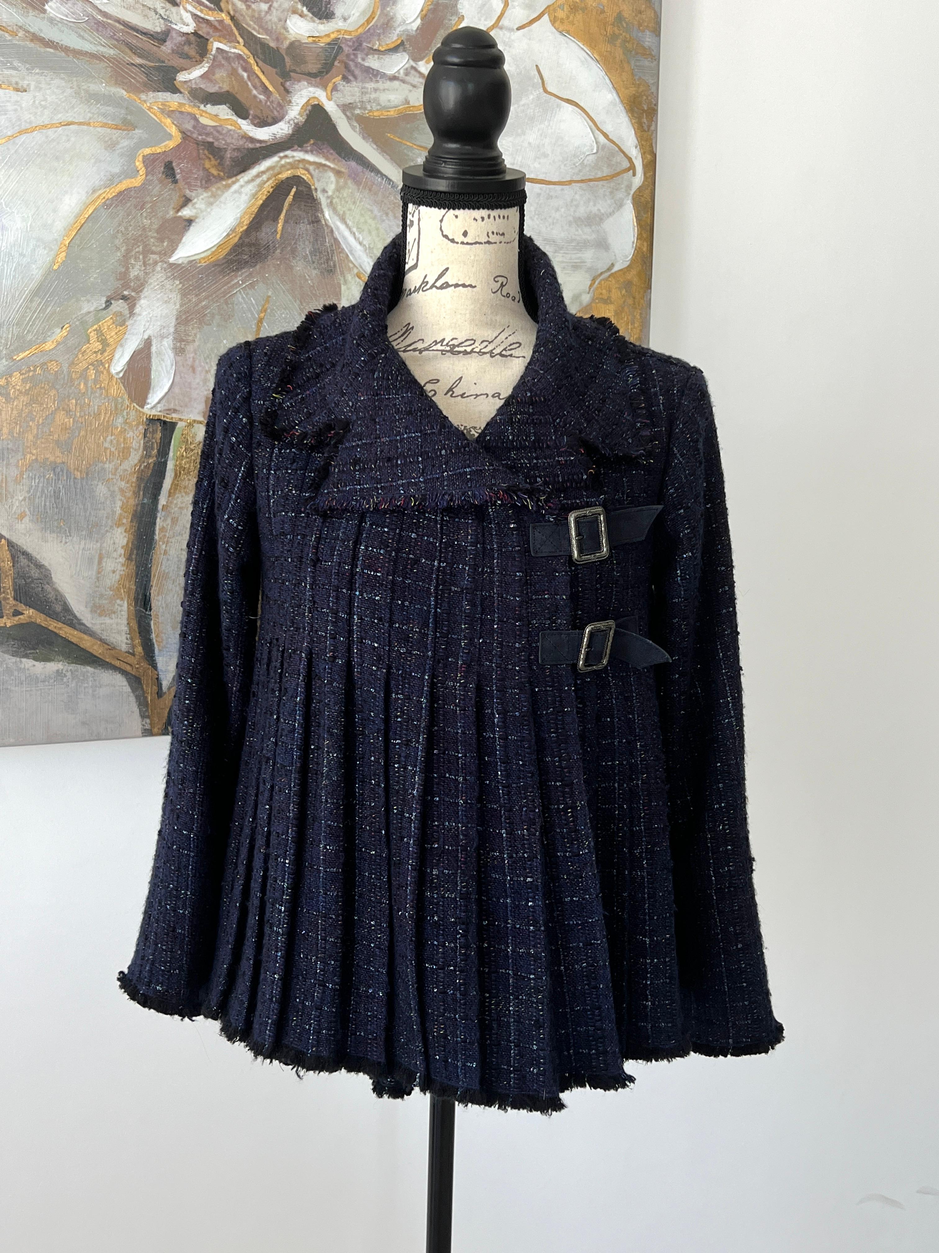 Women's Chanel Edinburgh Collection Gripoix Buttons Jacket