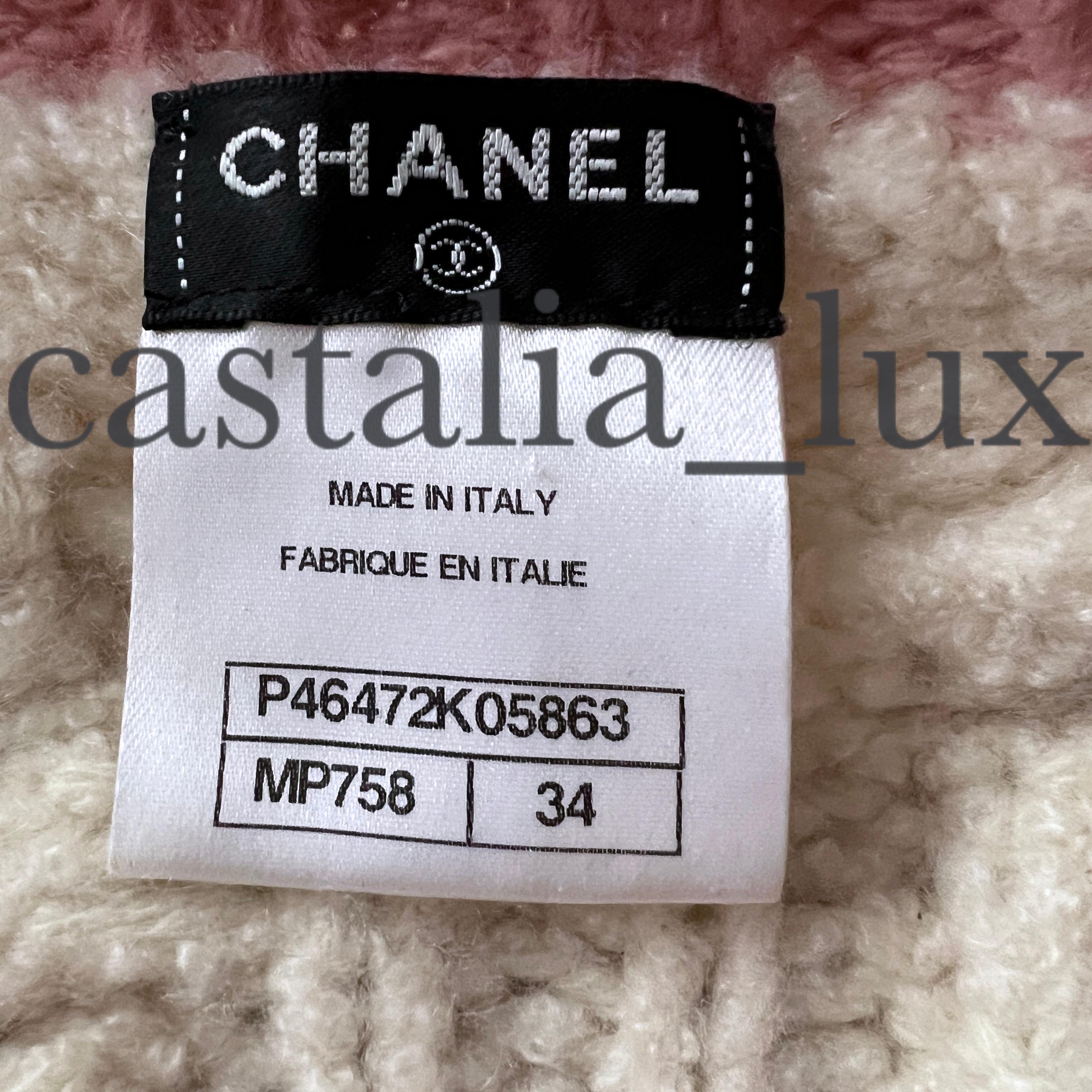 Chanel Edinburgh Collection Teddy Pullover For Sale 9