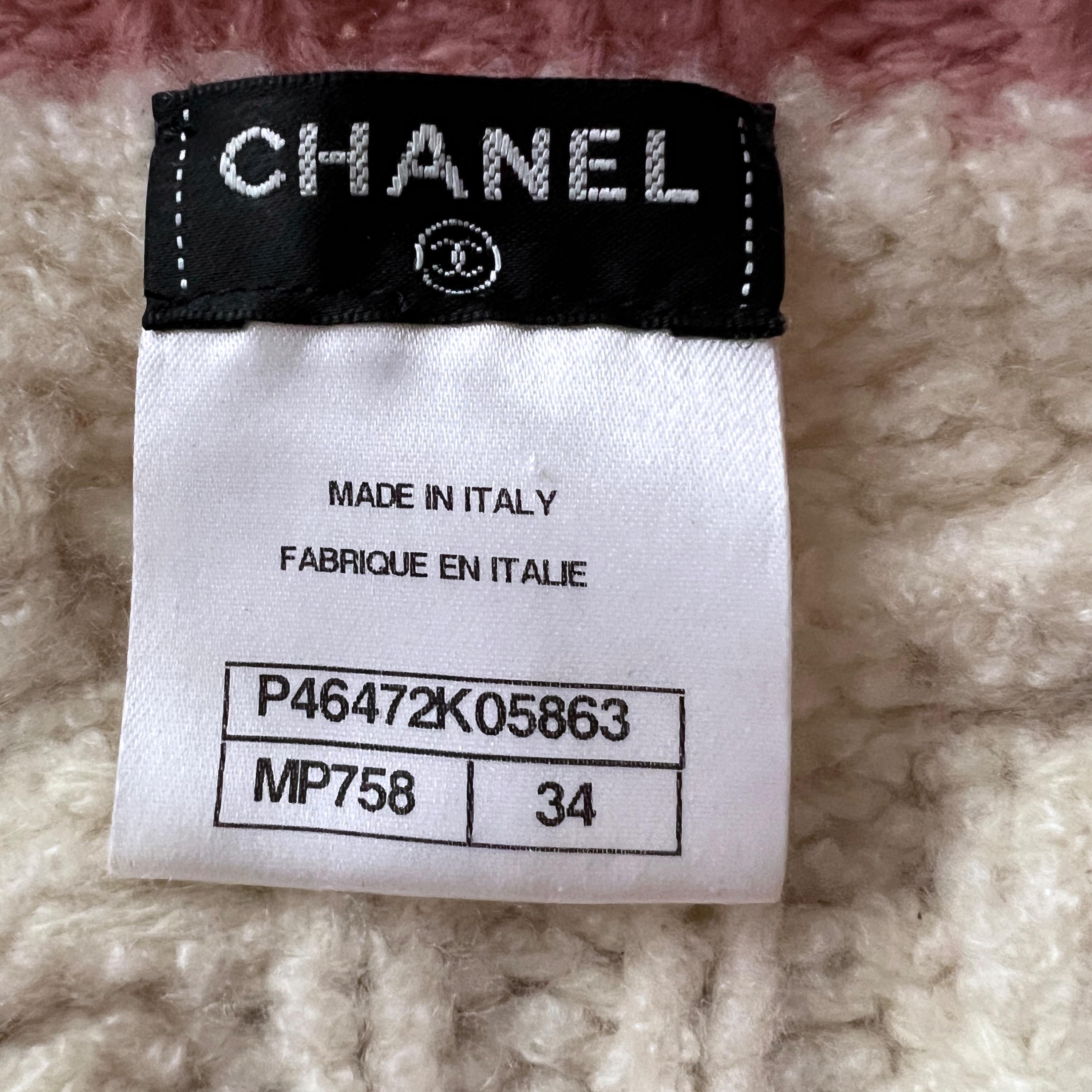 Chanel Edinburgh Collection Teddy Pullover For Sale 2