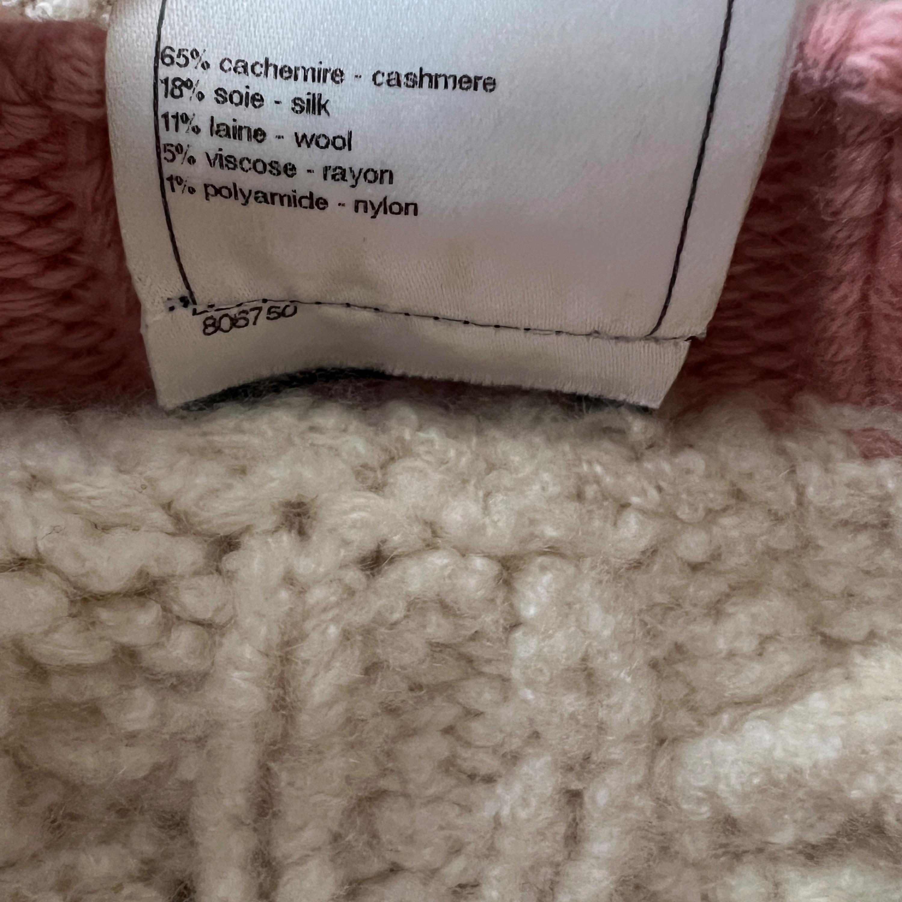 Chanel Edinburgh Collection Teddy Pullover For Sale 3
