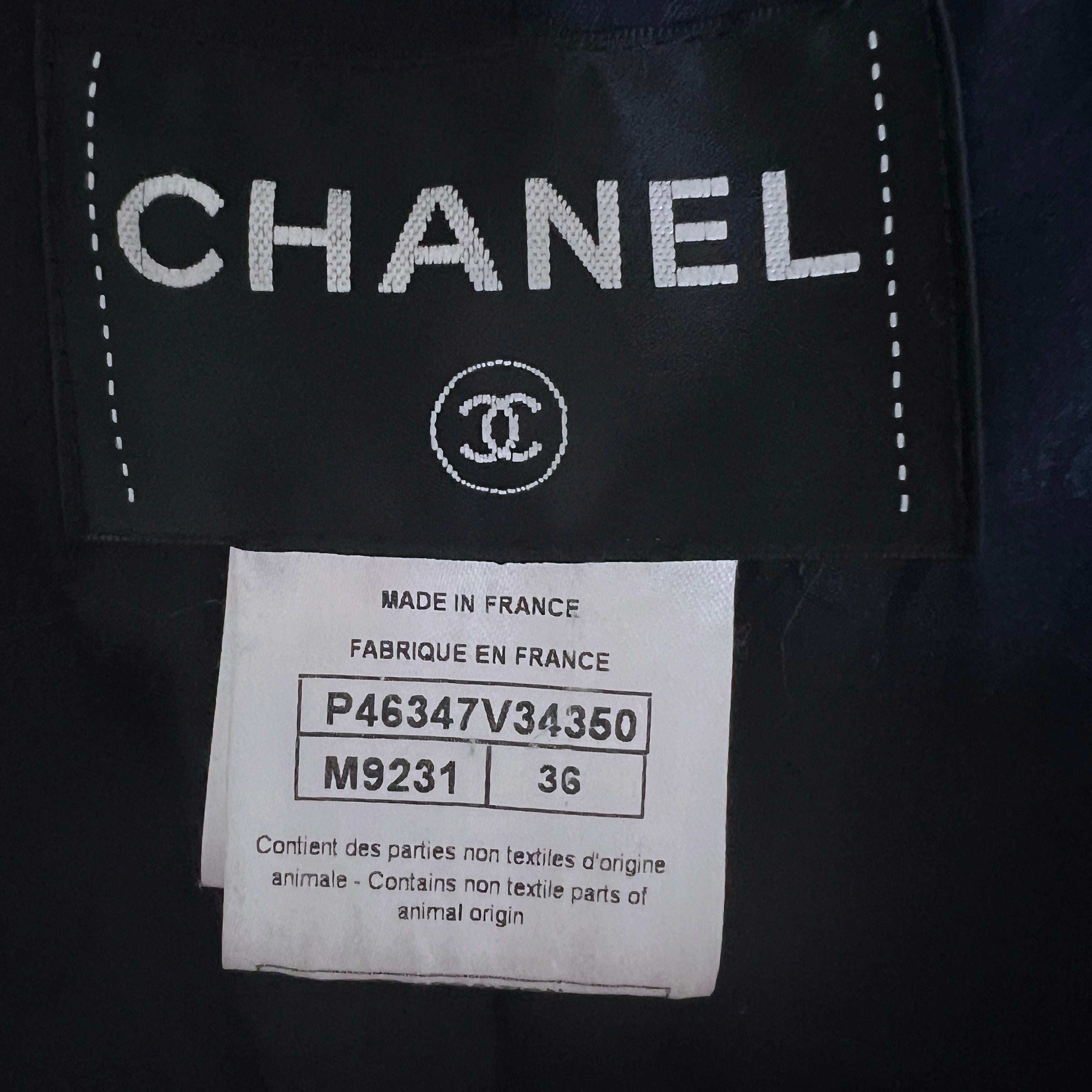 Chanel Edinburgh Jewel Buttons Runway Tartan Jacket  For Sale 13