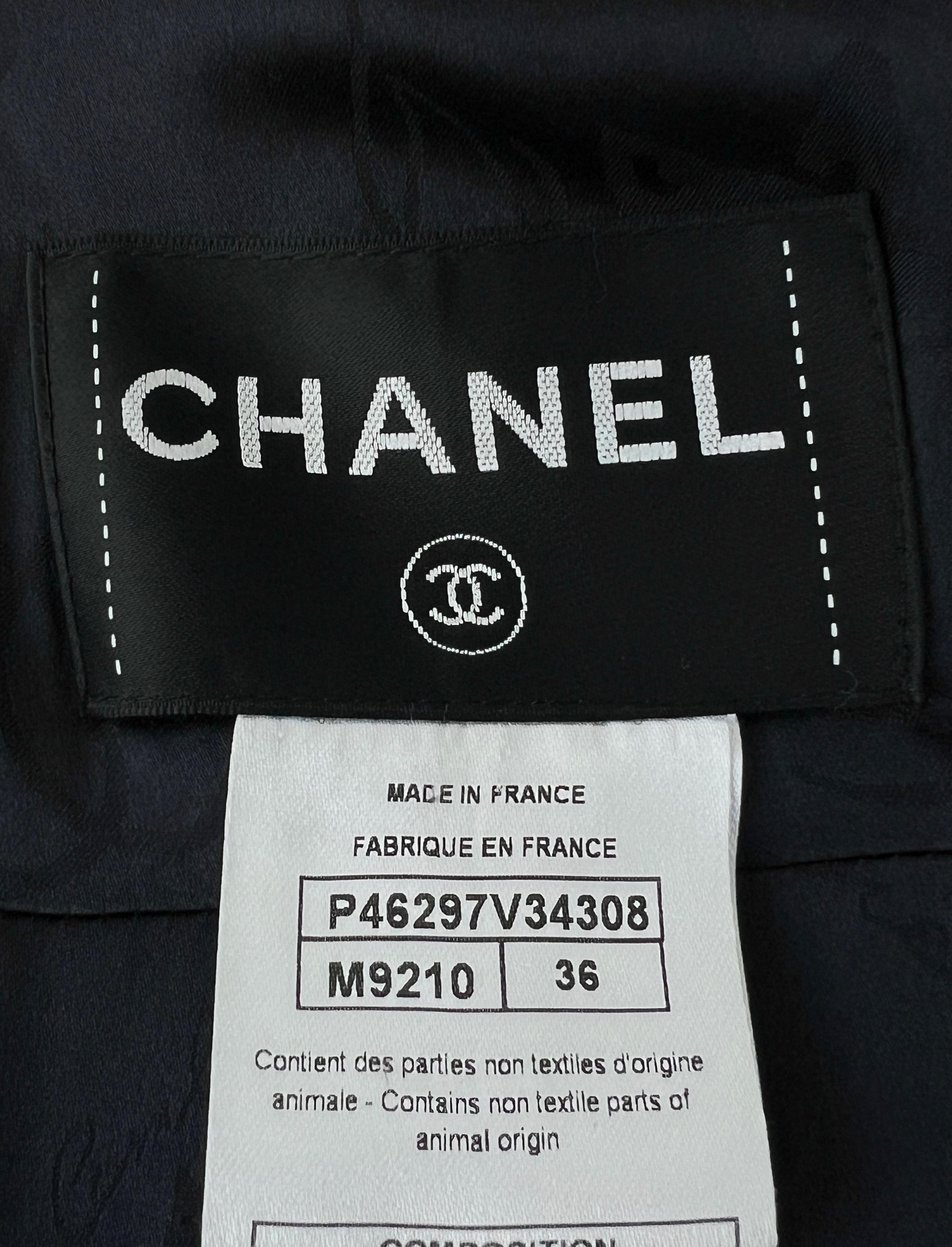 Chanel Edinburgh New Gripoix Buttons Tweed Jacket 6