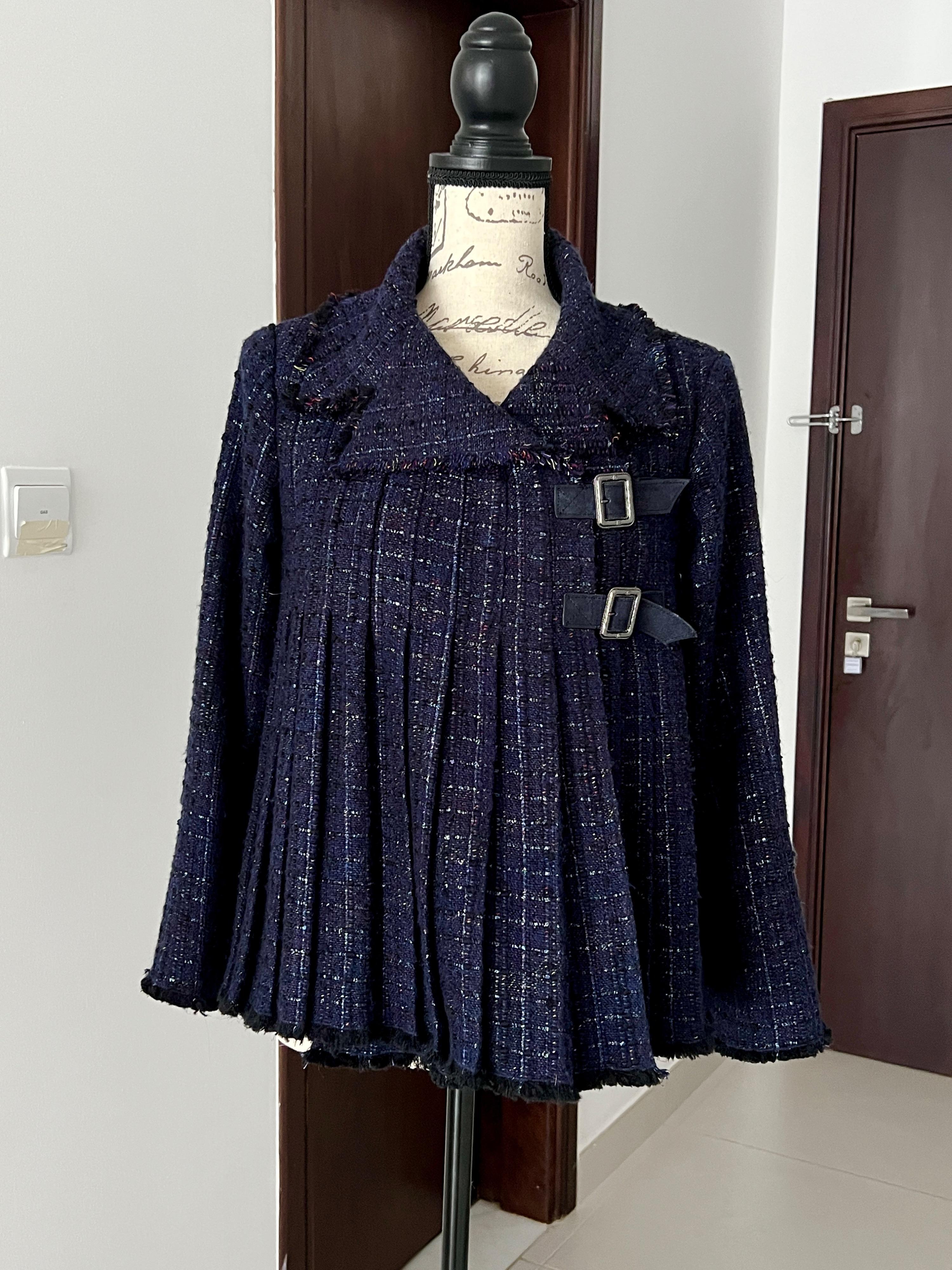 Chanel Edinburgh New Gripoix Buttons Tweed Jacket 5