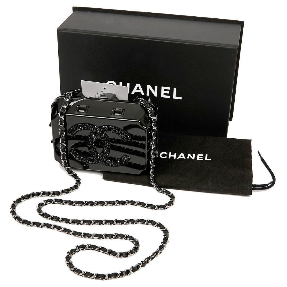 Chanel Eggs Bag Schmuckschatulle (Schwarz) im Angebot