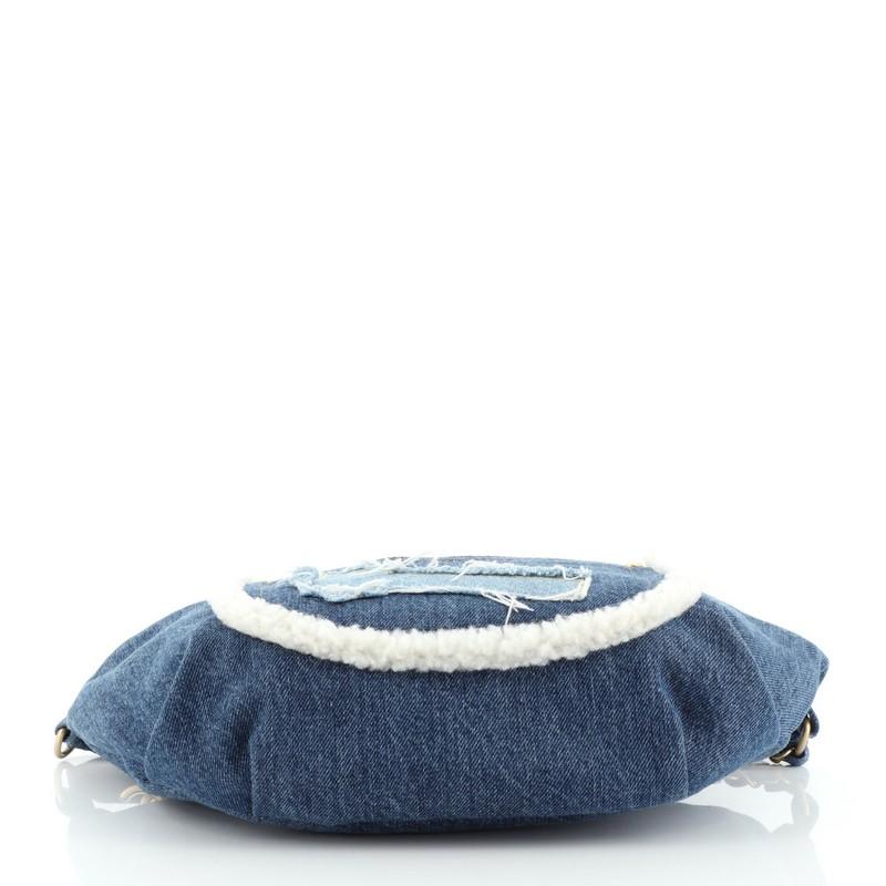 shearling fanny pack