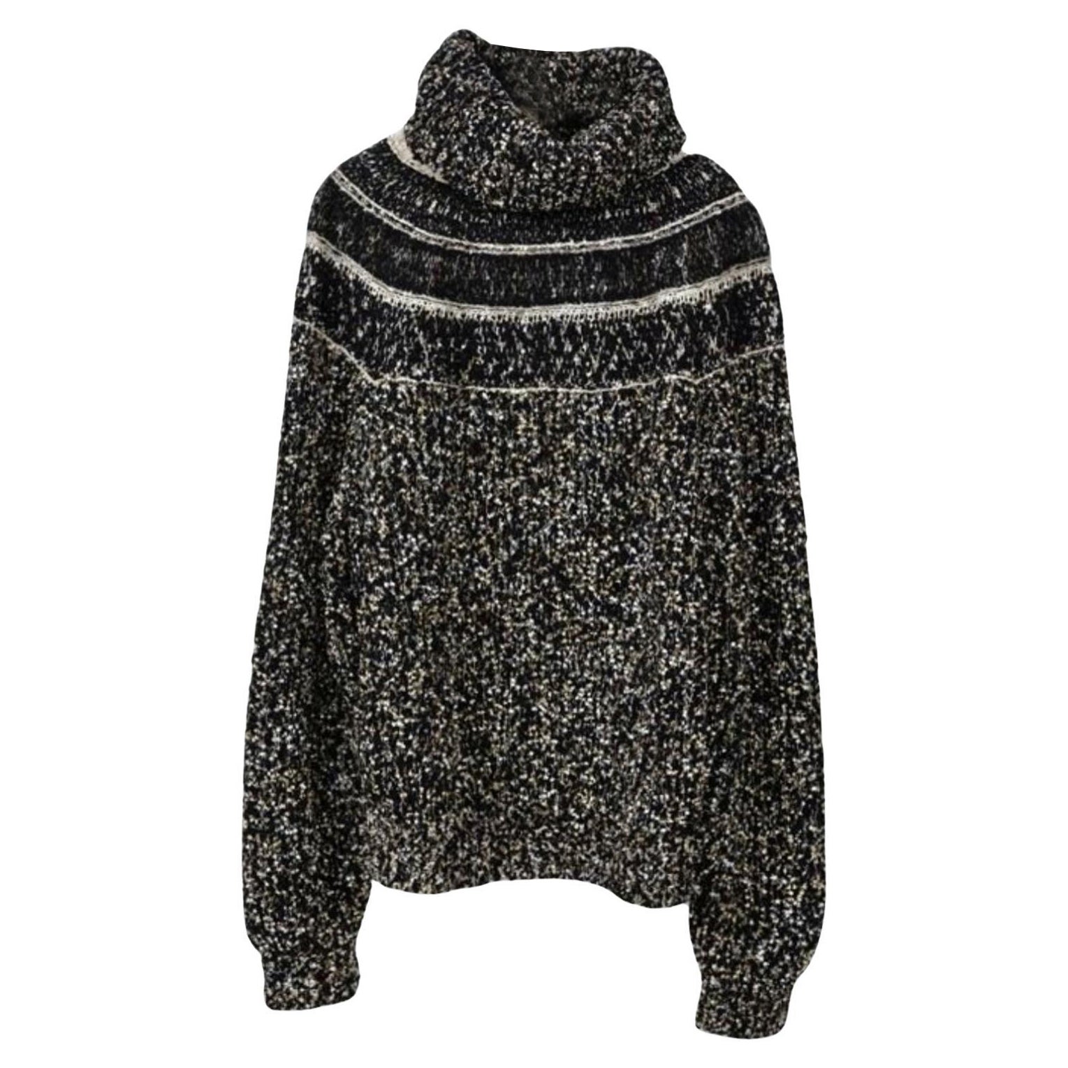 Chanel Egyptian Symbols Lesage Tweed Jumper