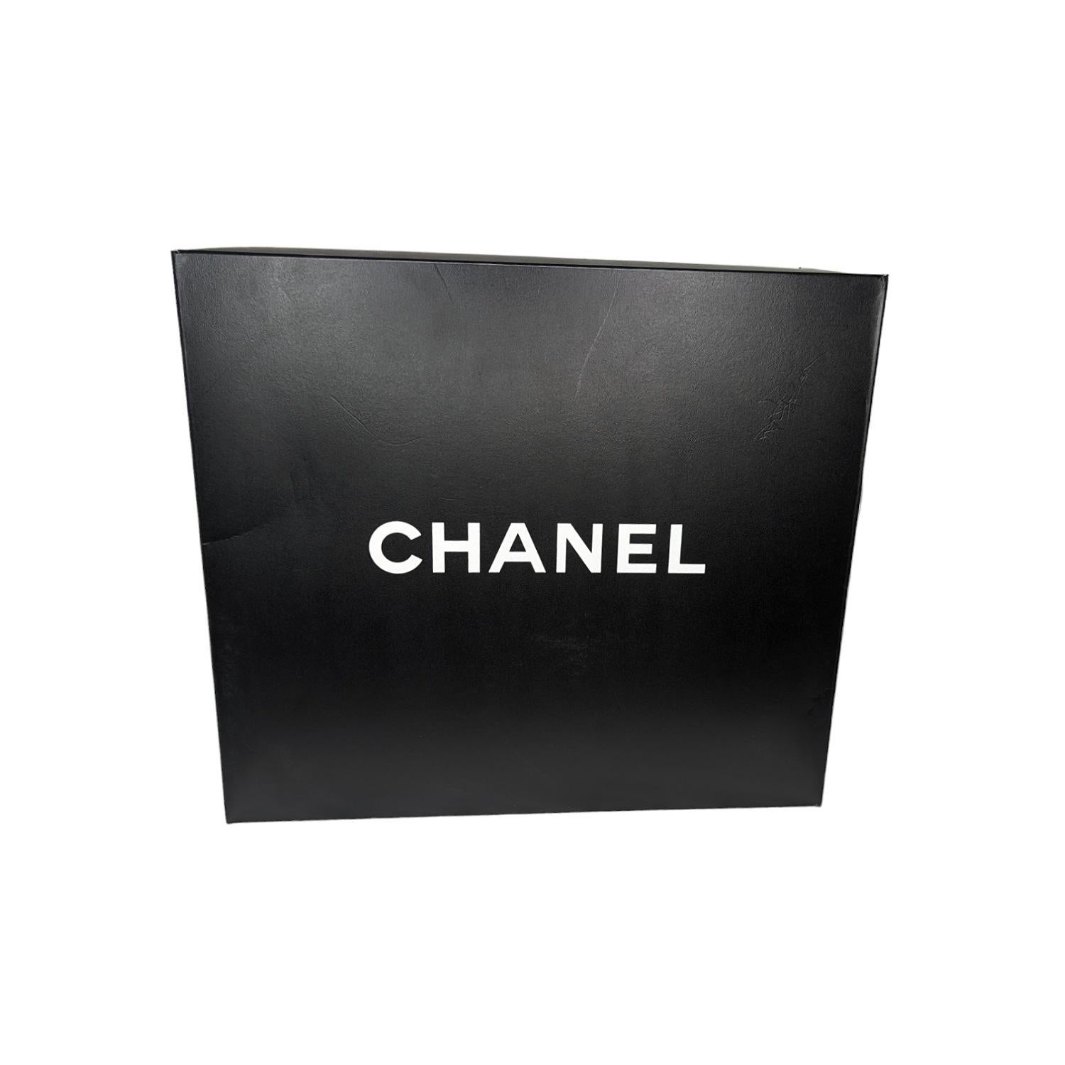 Chanel Elastic CC Flap Bag Glazed Caviar Hobo Shoulder Bag 5
