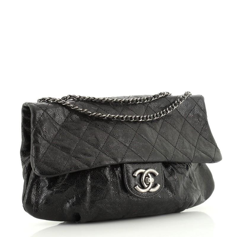 chanel elastic cc flap bag