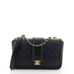 Chanel Elegant CC Flap Bag Quilted Lambskin Medium