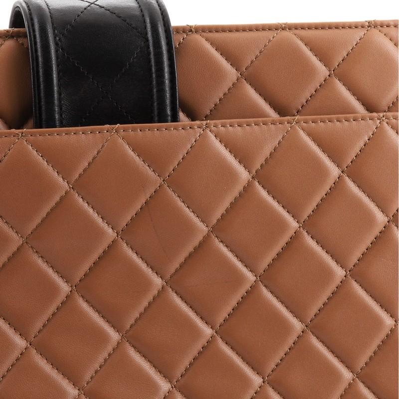 Chanel Elegant CC Tote Quilted Lambskin Large 1