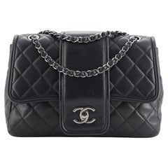 Chanel Elementary Chic Flap Bag Quilted Lambskin Medium