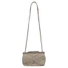Chanel Embelished 'Chain Sequins' Chevron Flap Bag - '10s