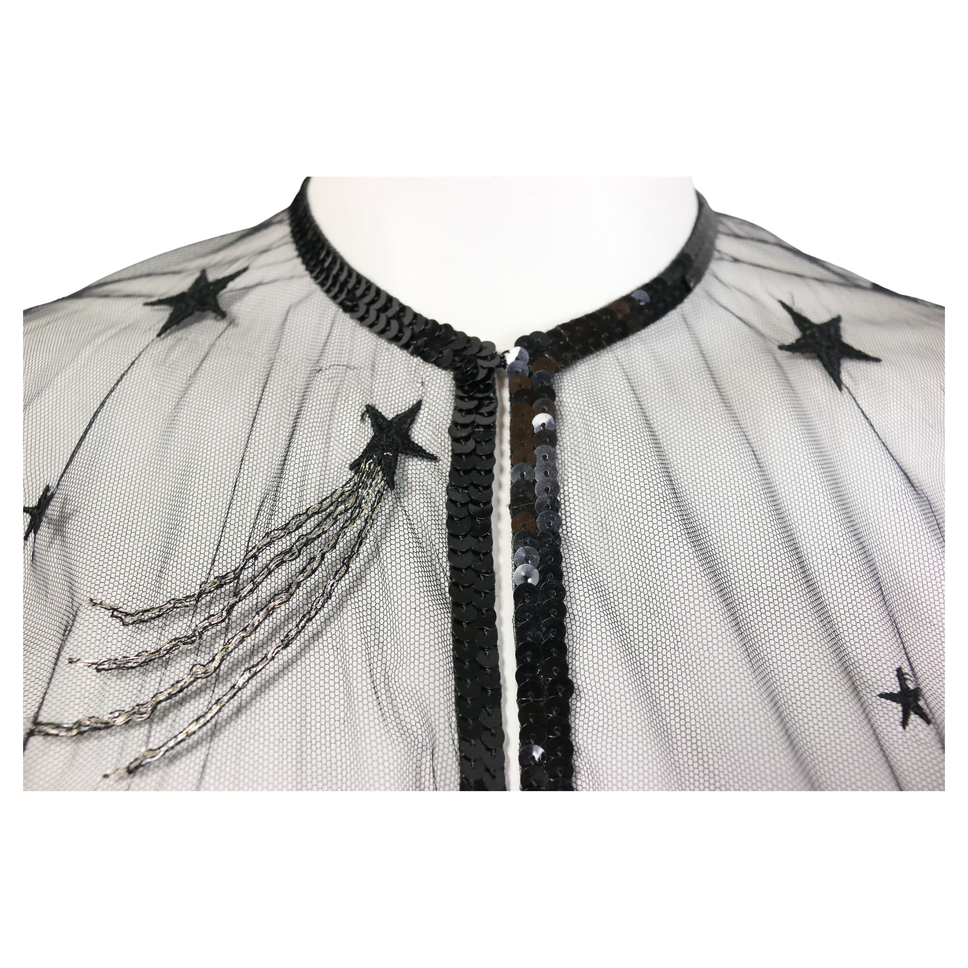 Chanel embroidered evening dress gown For Sale