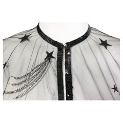 Chanel embroidered evening dress gown