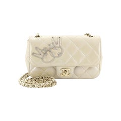 Chanel Emoticon Classic Single Flap Bag Quilted Lambskin Extra Mini 