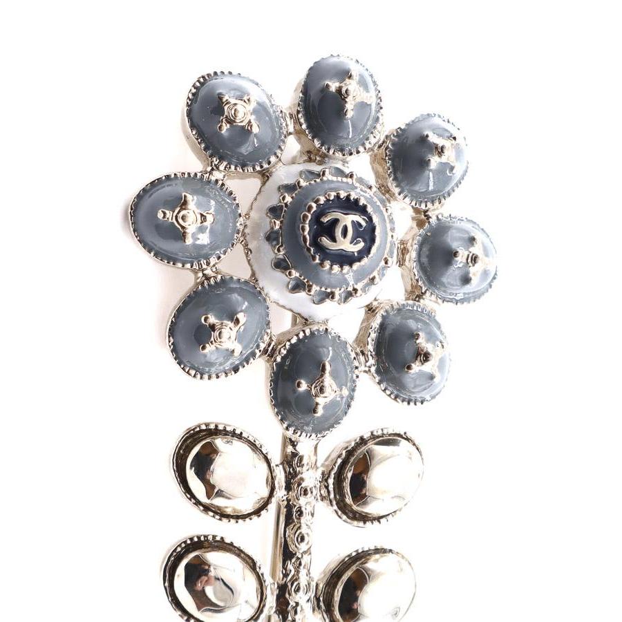 chanel flower brooch