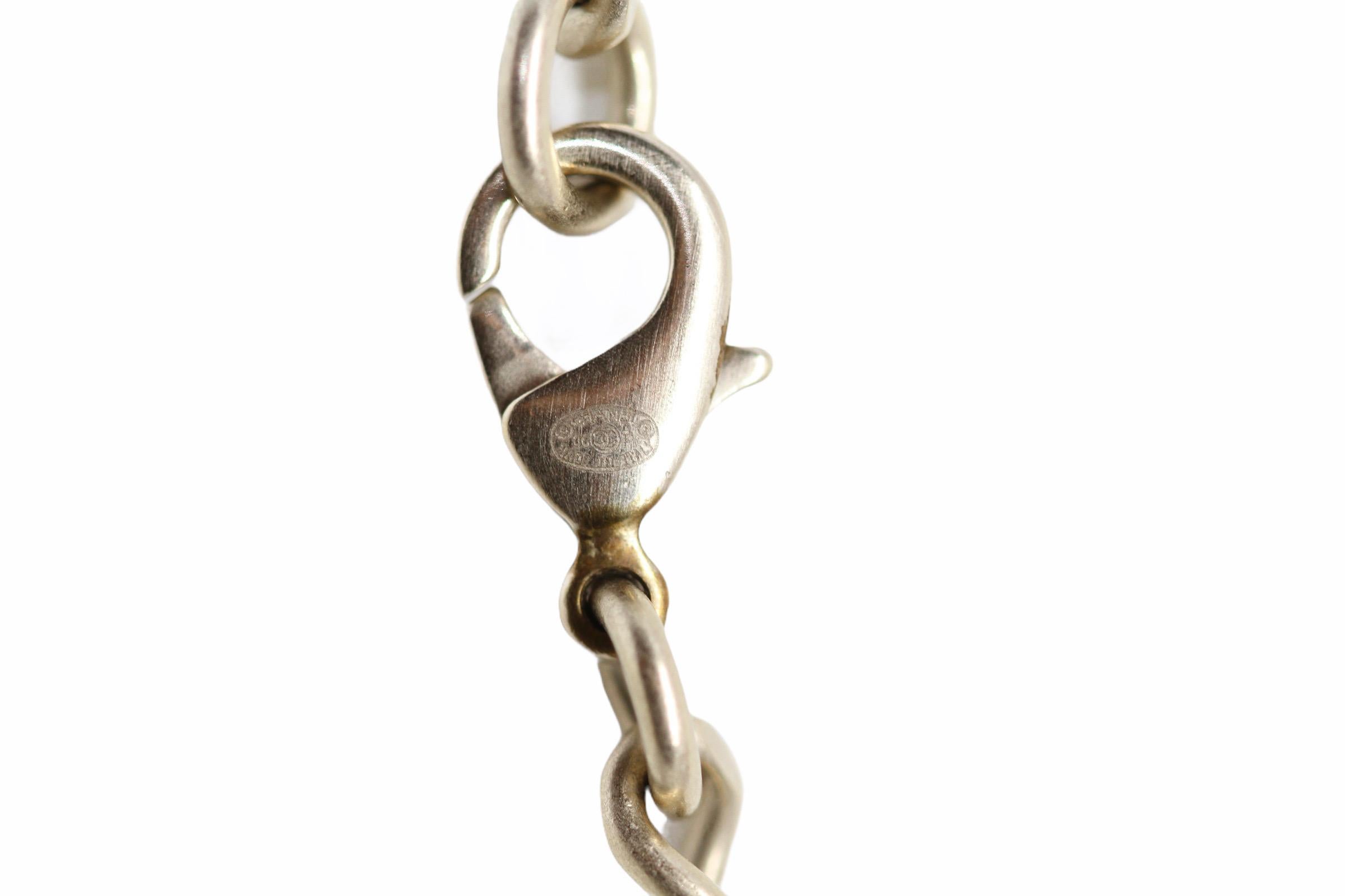 Chanel Enamel Heart and CC Charms Dangle Necklace 3
