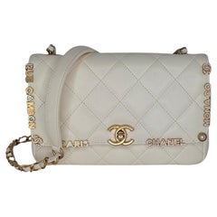 Chanel Enamel Strass Quilted Paris Monaco Mini Rectangular Flap