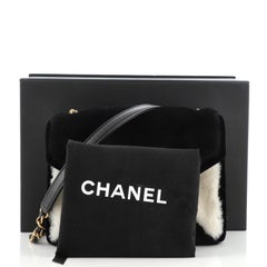 Chanel Envelope Flap Bag Shearling Small