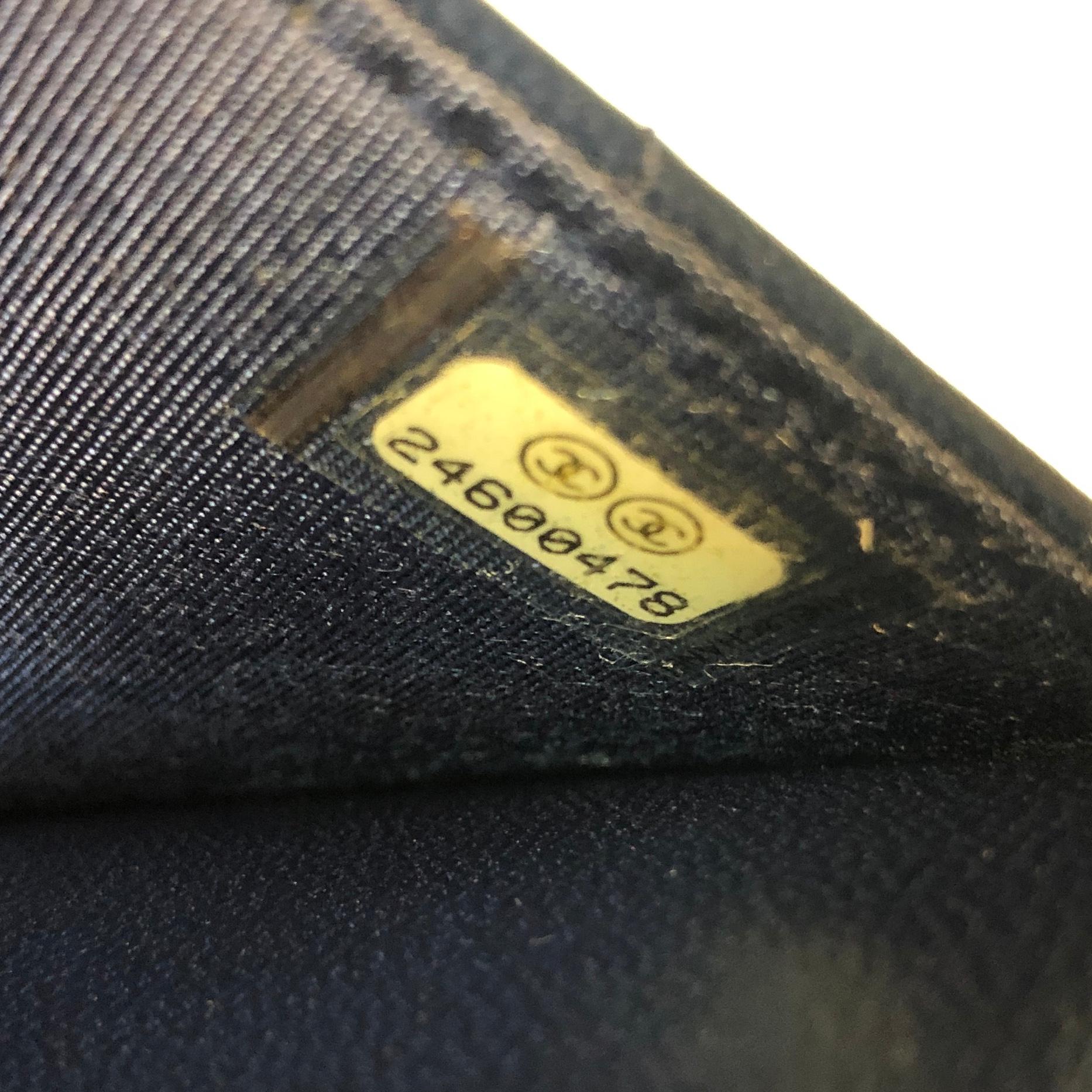 Chanel Envelope Wallet on Chain Chevron Lambskin 2