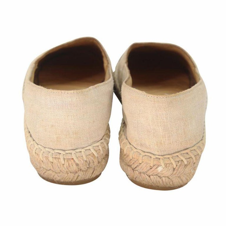 Leather CC Espadrille Flat main image 0