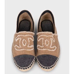Chanel Espadrilles with Signature Logo Sz.40