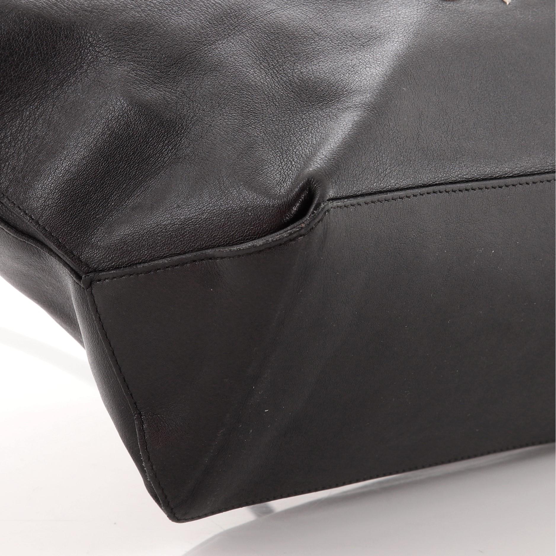 Chanel Essential 31 Rue Cambon Shopping Tote Leather Medium In Good Condition In NY, NY