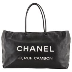 Chanel Essential 31 Rue Cambon Shopping Tote Leather Medium