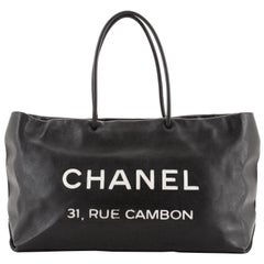 Chanel Essential 31 Rue Cambon Shopping Tote Leather Medium at