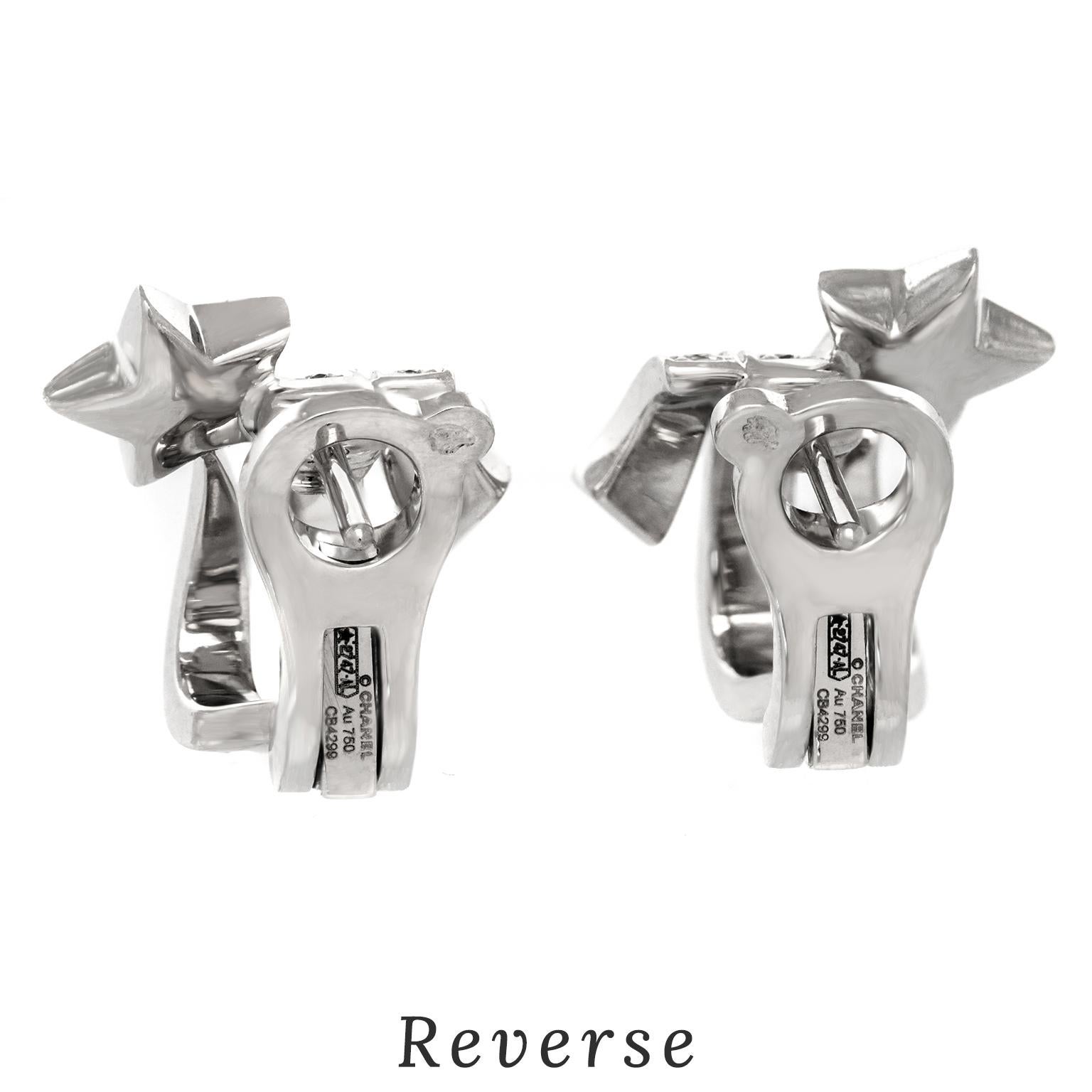 Women's or Men's Chanel Étoile Filante Earrings