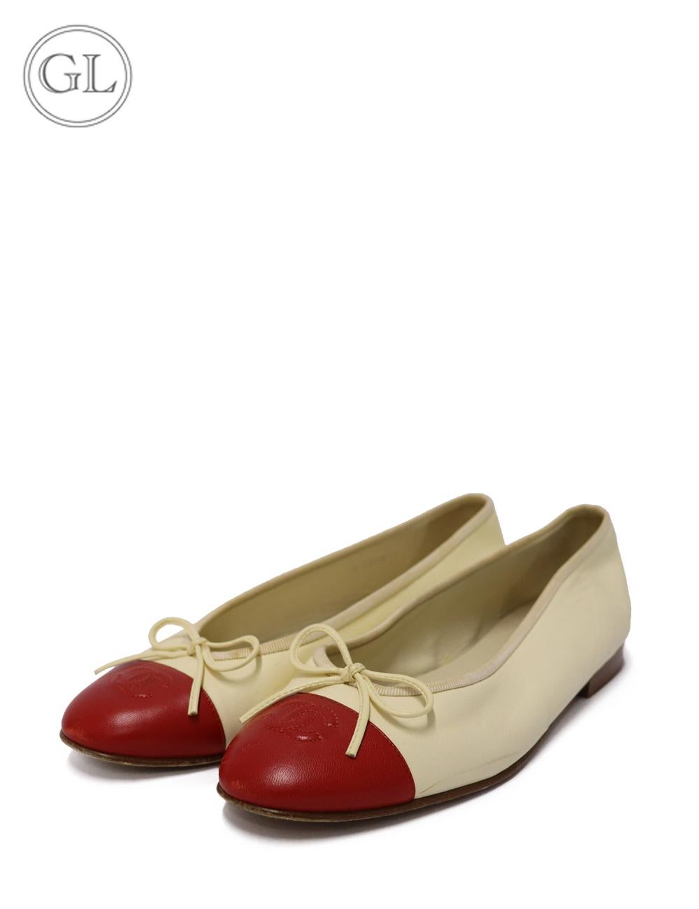 CELINE 26S BALLET FLATS IN DARK RED LAMBSKIN WITH BOW