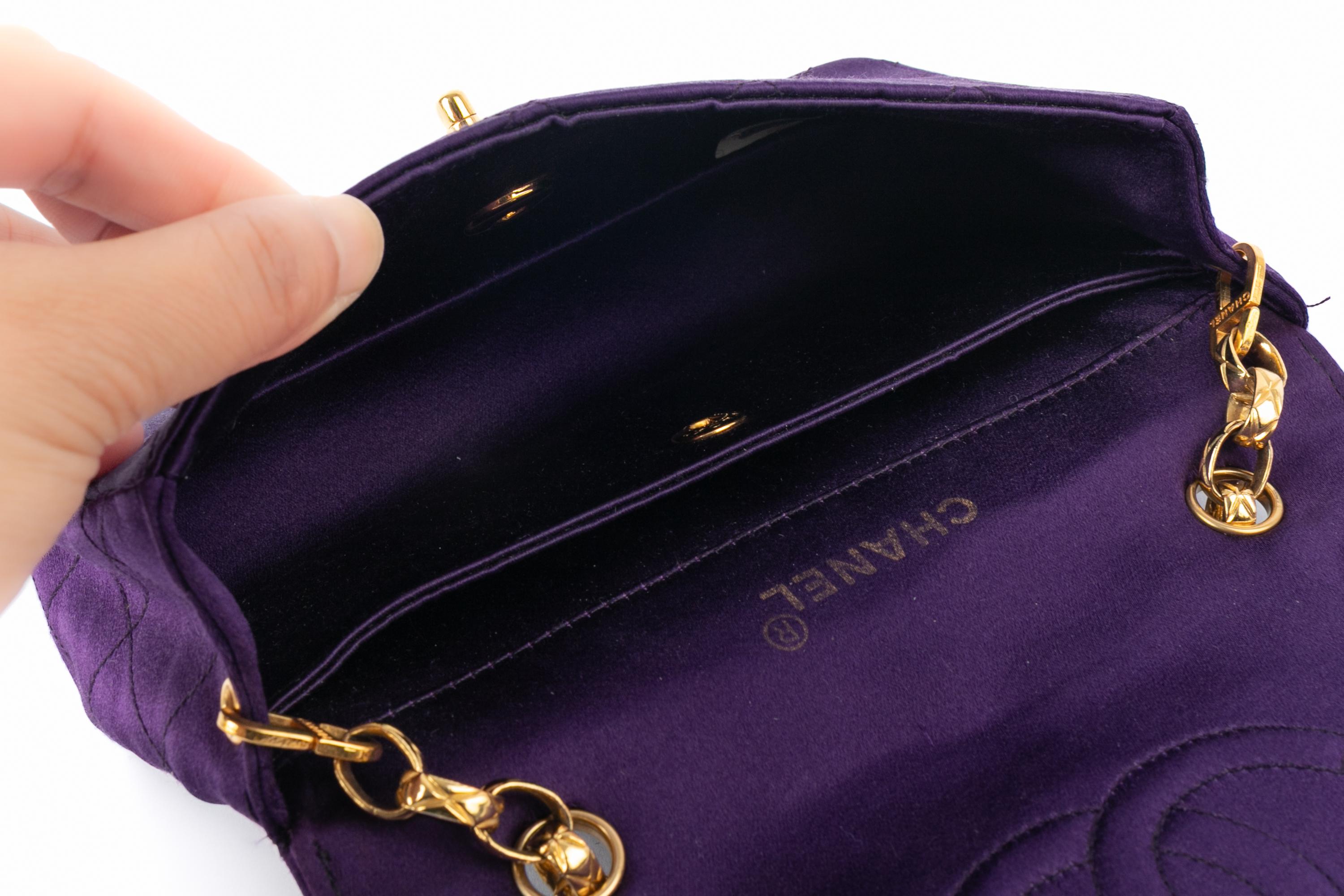 Chanel evening bag 1989-1991 en vente 9