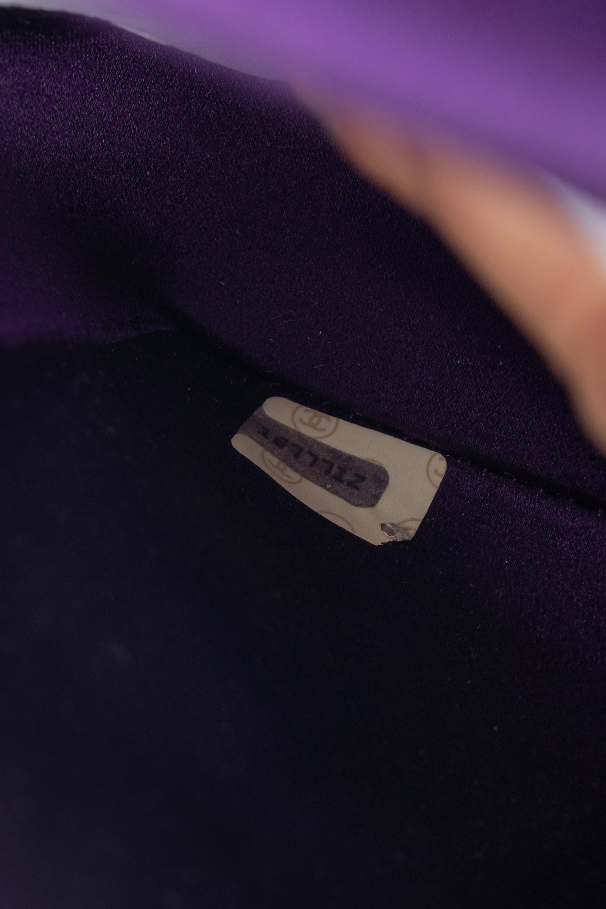 Chanel evening bag 1989-1991 en vente 10