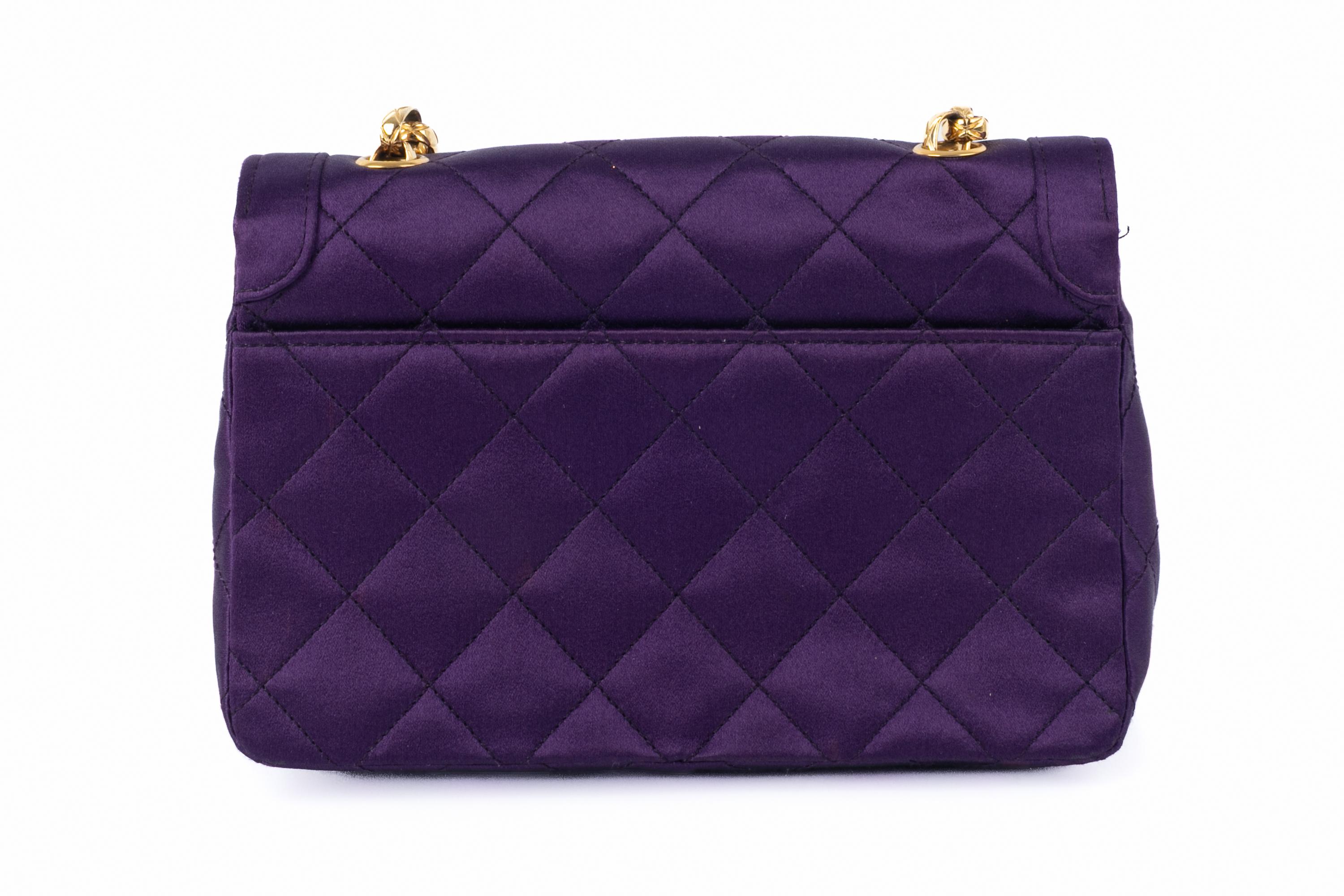 Chanel evening bag 1989-1991 Bon état - En vente à SAINT-OUEN-SUR-SEINE, FR