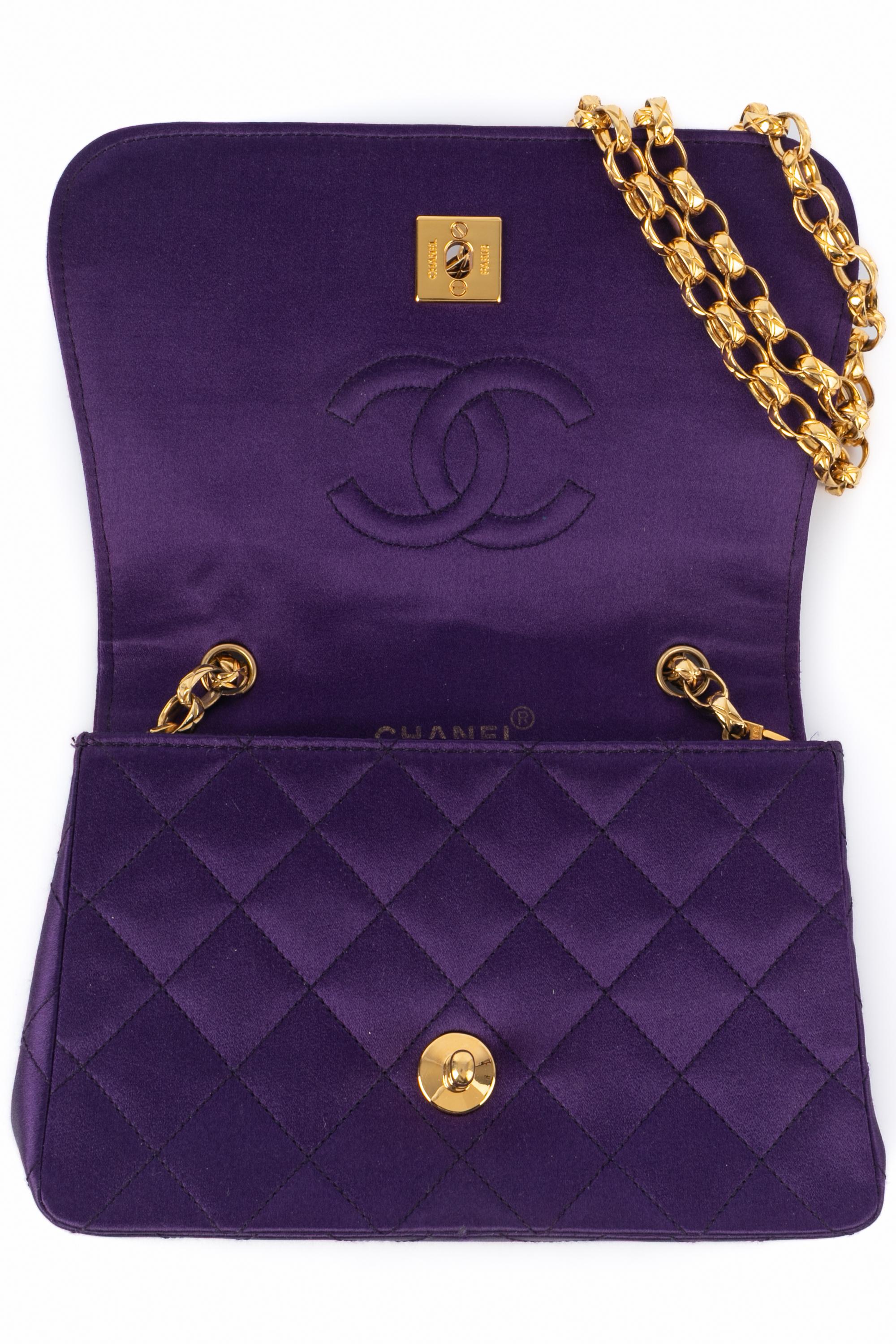 Chanel evening bag 1989-1991 en vente 3