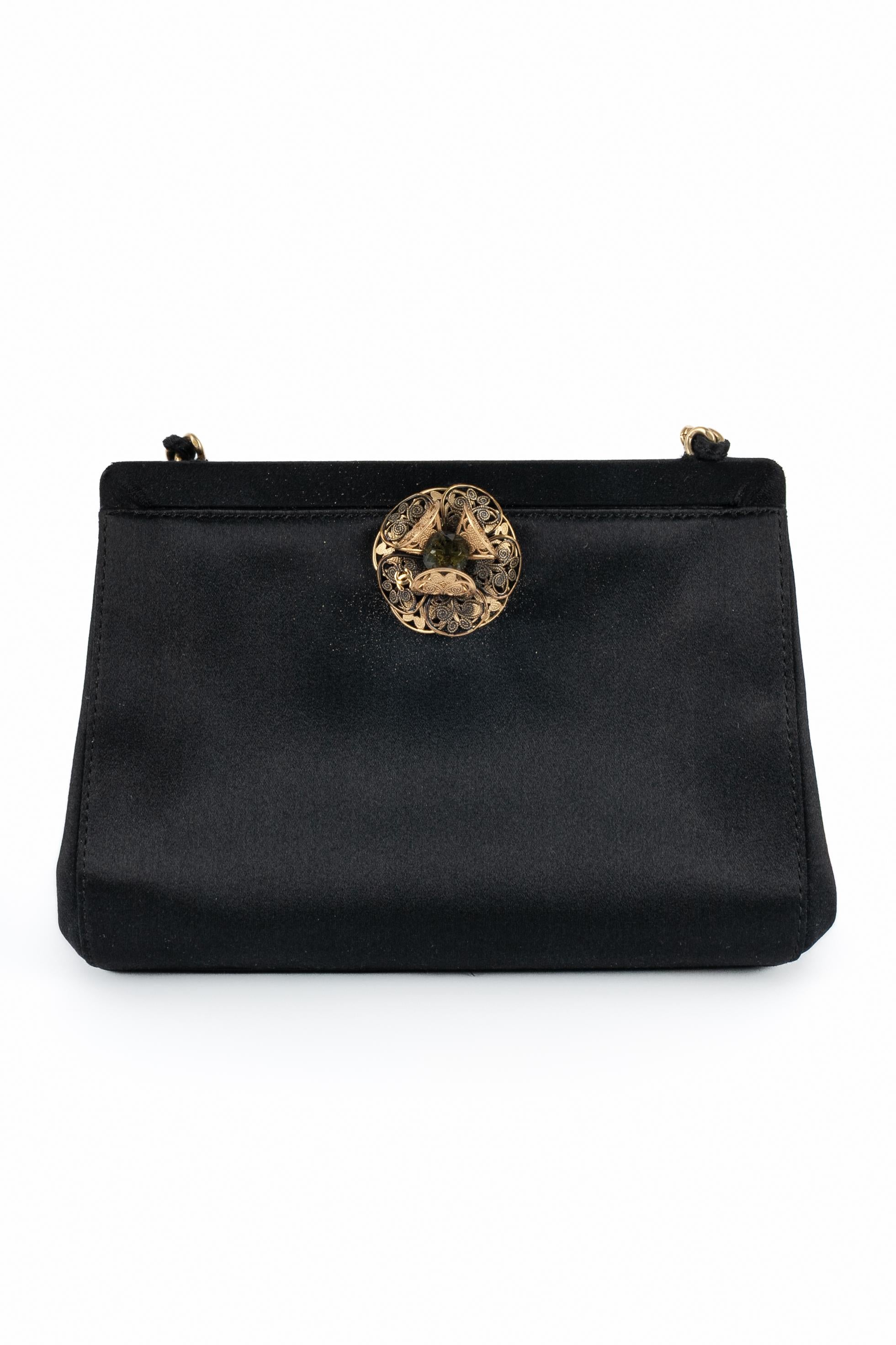 Bolso de noche Chanel 2000-2002 Negro en venta