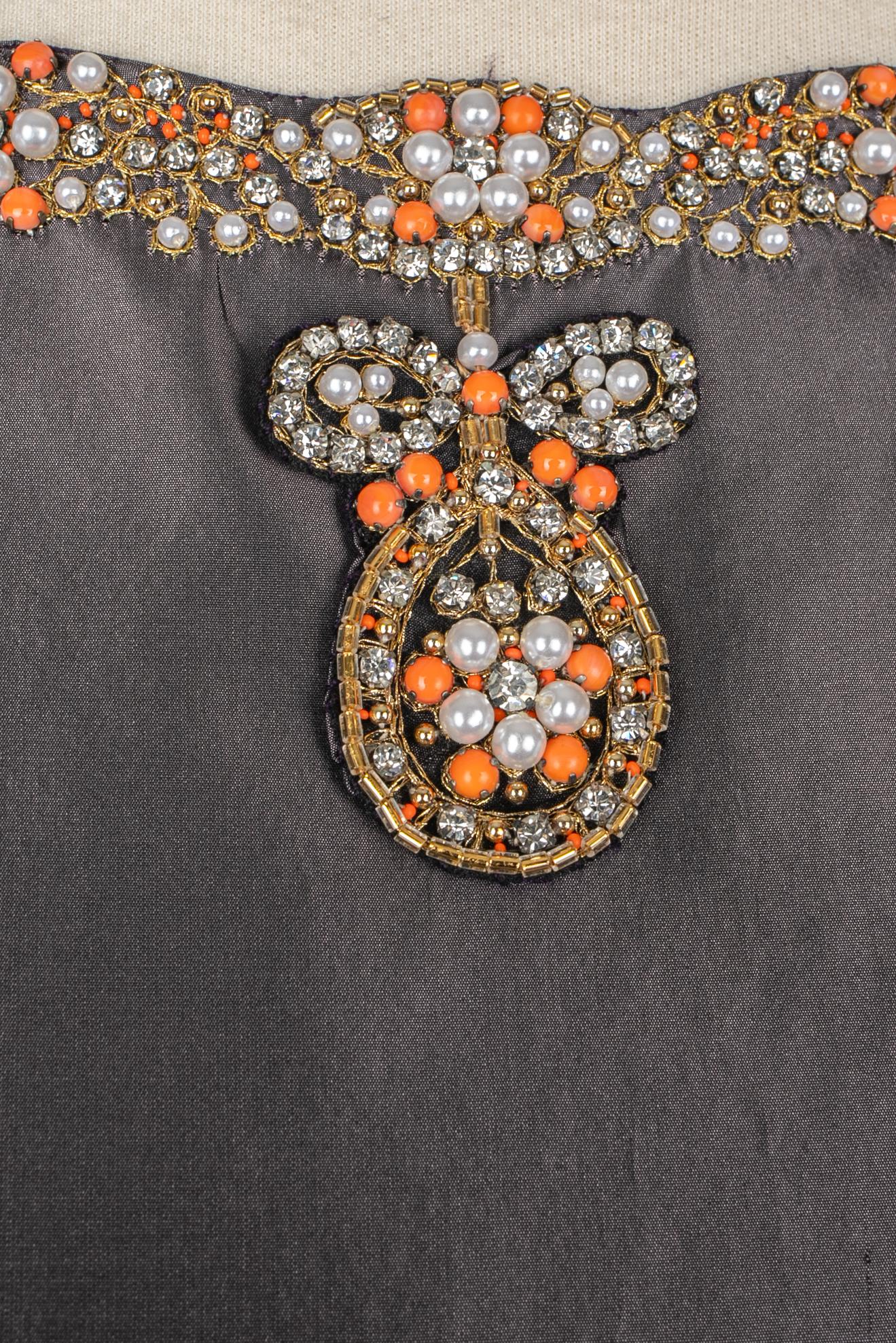 Chanel evening dress by Karl Lagerfeld Fall-Winter 1985 For Sale at 1stDibs