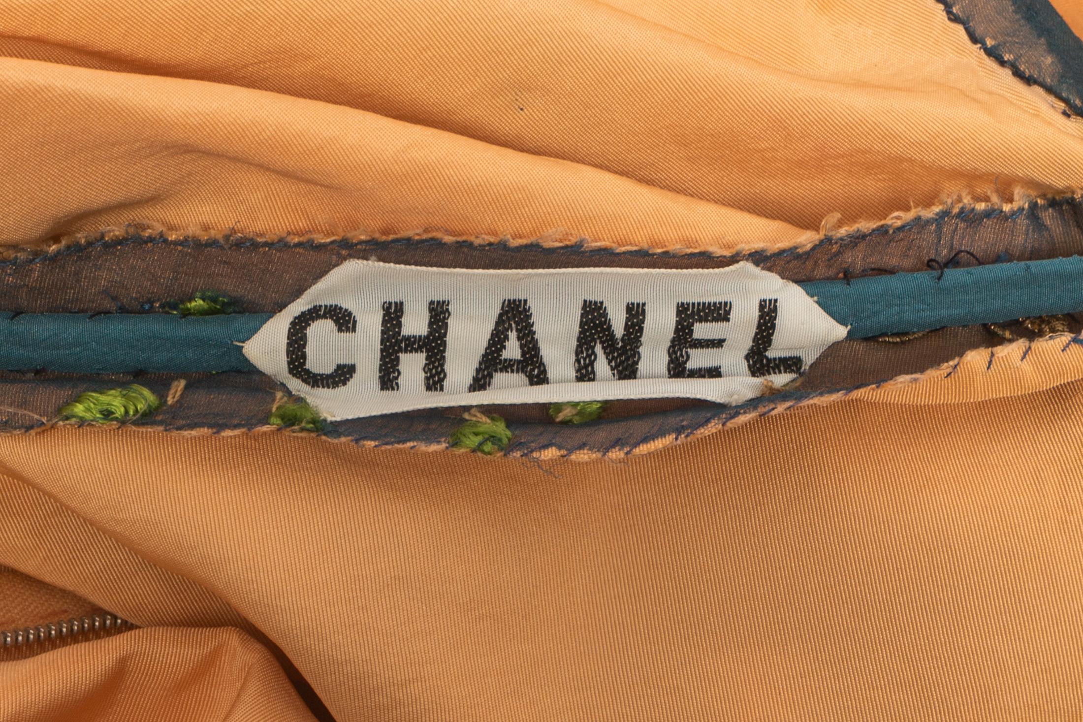 Chanel Abendkleid Haute Couture 1979 im Angebot 7