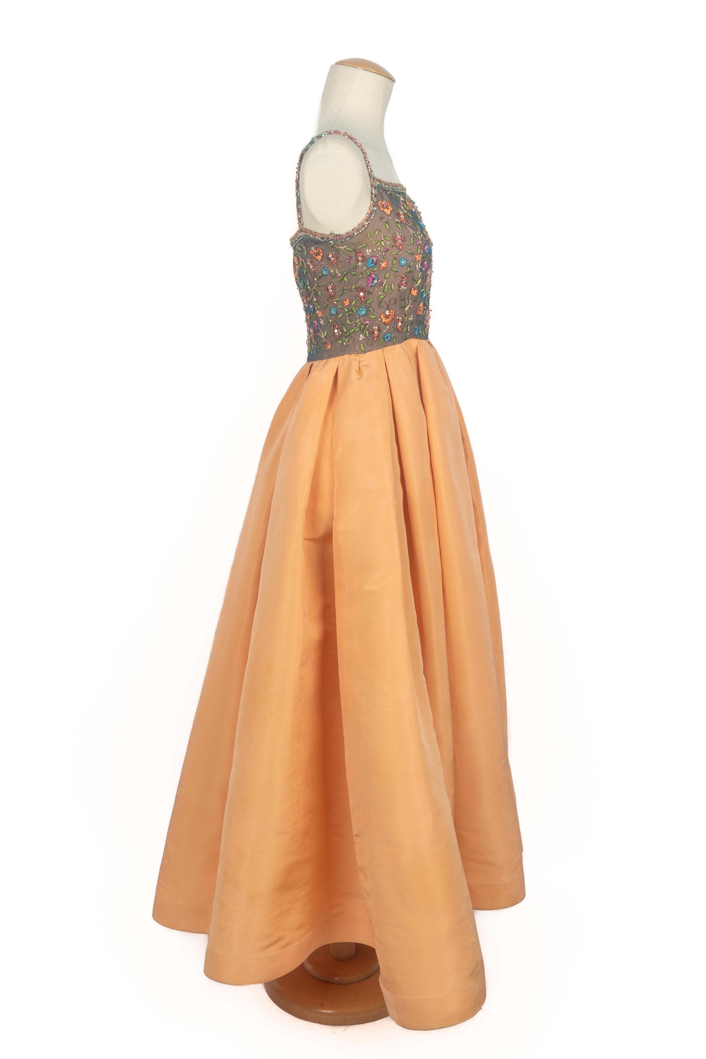 Chanel Abendkleid Haute Couture 1979 Damen im Angebot