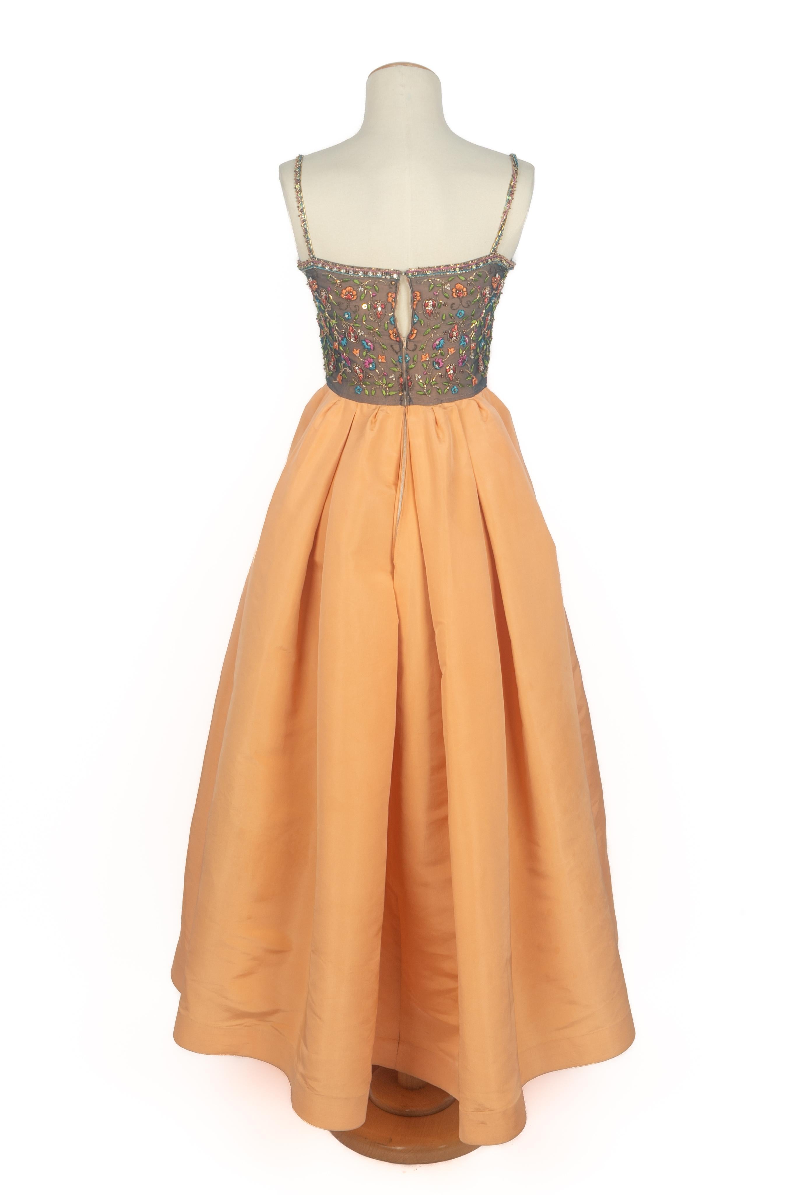 Chanel Abendkleid Haute Couture 1979 im Angebot 1