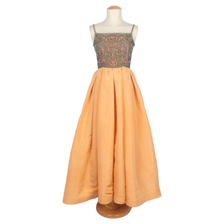 Robe de soirée Chanel Haute Couture 1979 En vente sur 1stDibs France