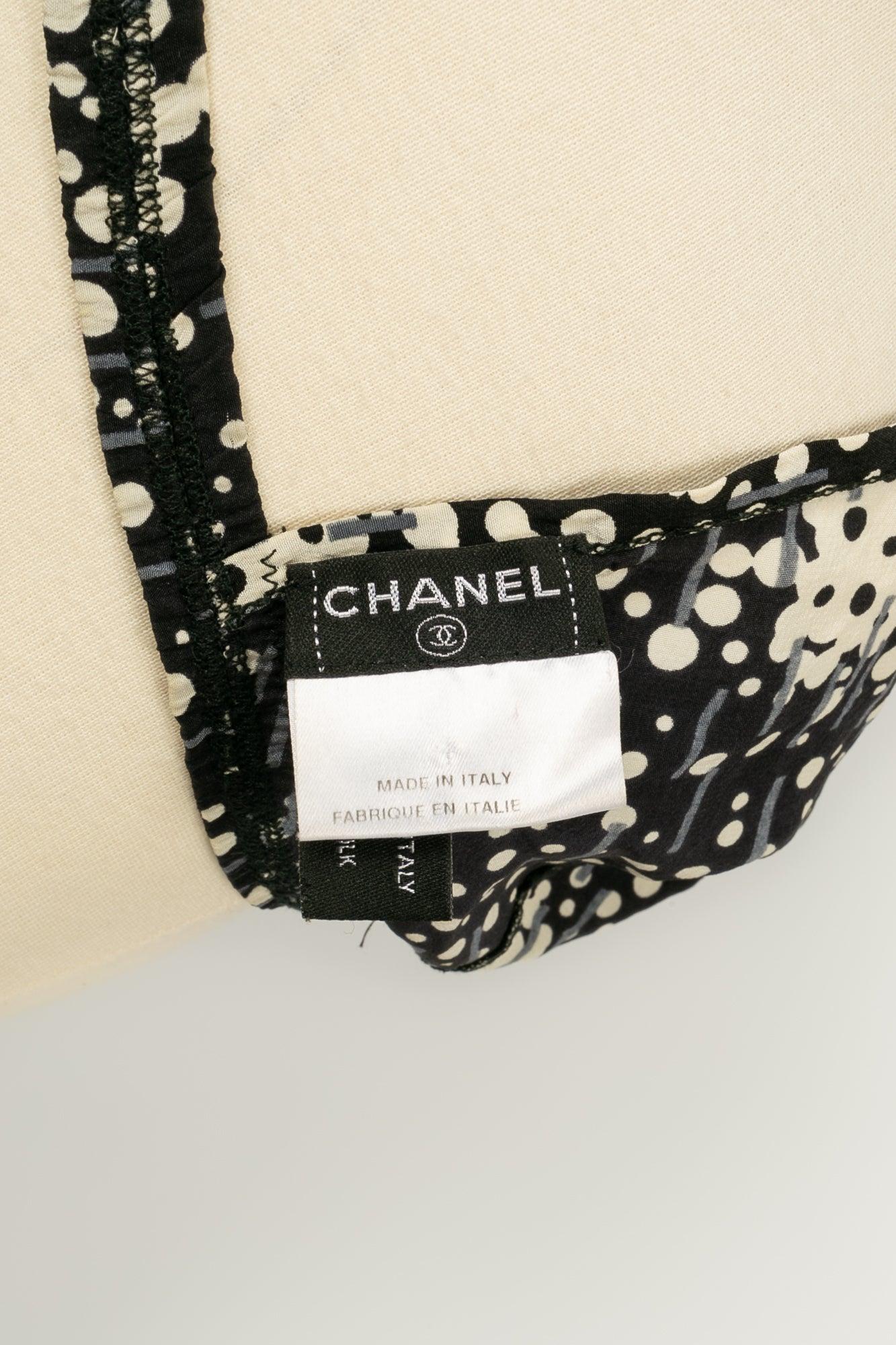 Chanel-Abend-Set aus Seidenunterwäsche, 2002 im Angebot 4