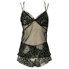 Set di biancheria intima in seta di Chanel, 2002