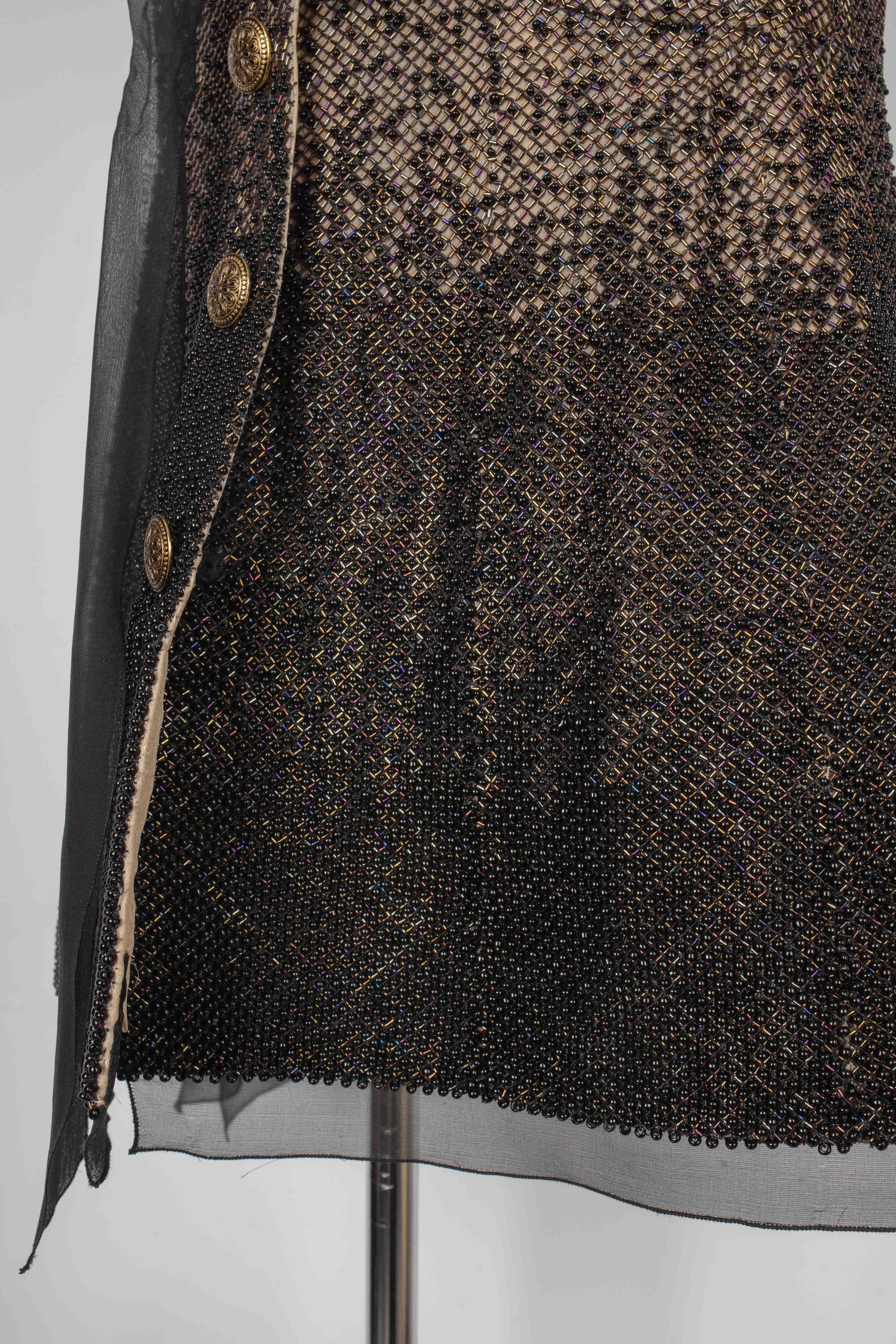 Chanel Robe de soirée haute couture 2001 en vente 7